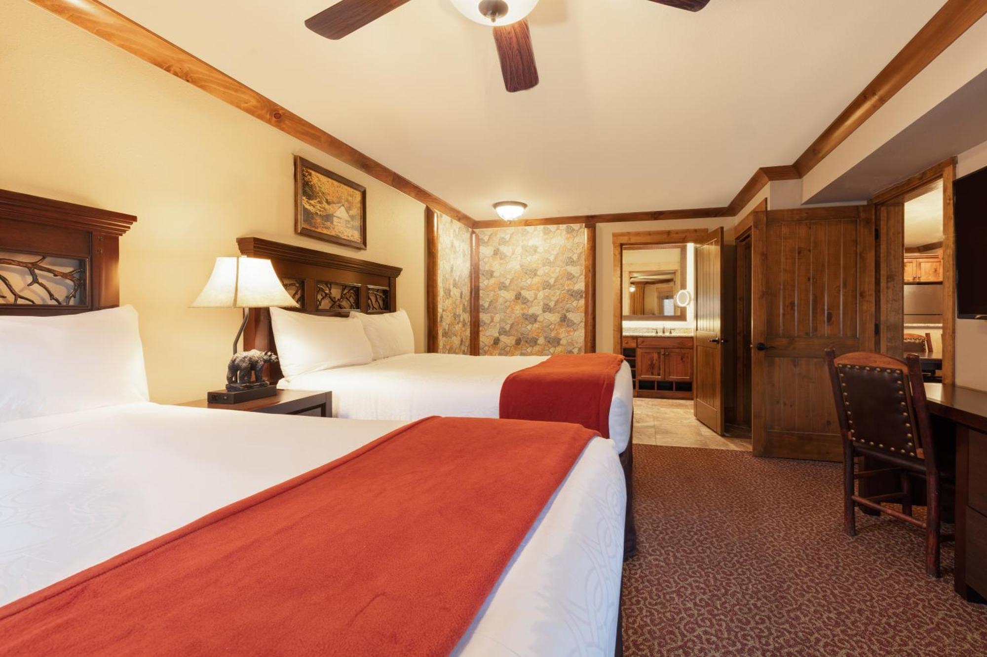 One Bedroom Deluxe Two Double Beds Villa